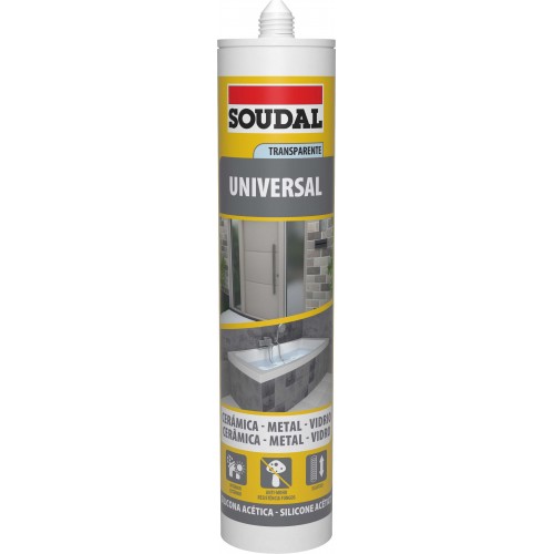 SILICONA UNIVERSAL TRANSPARENTE 280 ml